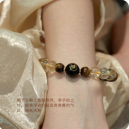 非金屬木質手環 【司徒法正】招財聚寶手串·護身本命年運勢百搭