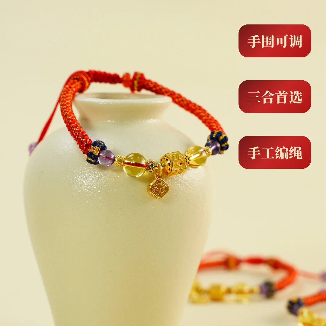 925銀手鍊 【司徒法正】手工新品三合生肖手繩丨十二生肖流年